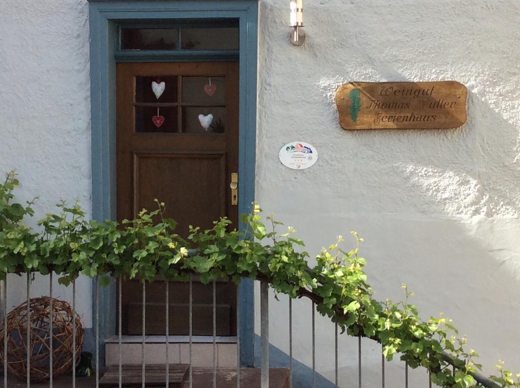 Apartament Winzerhaeuschen, Weingut Th. Mueller Reil Zewnętrze zdjęcie
